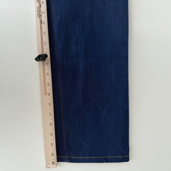 Blue Delta Tom James Jeans Mens 36x36 Denim Stretch Custom Hand Made in USA - Picture 12 of 13